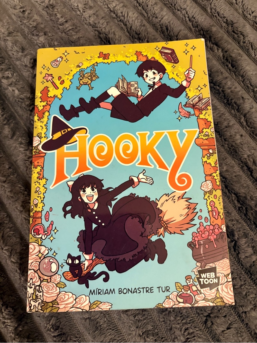 Hooky Kids Graphic Novel - Black & Yellow Cover